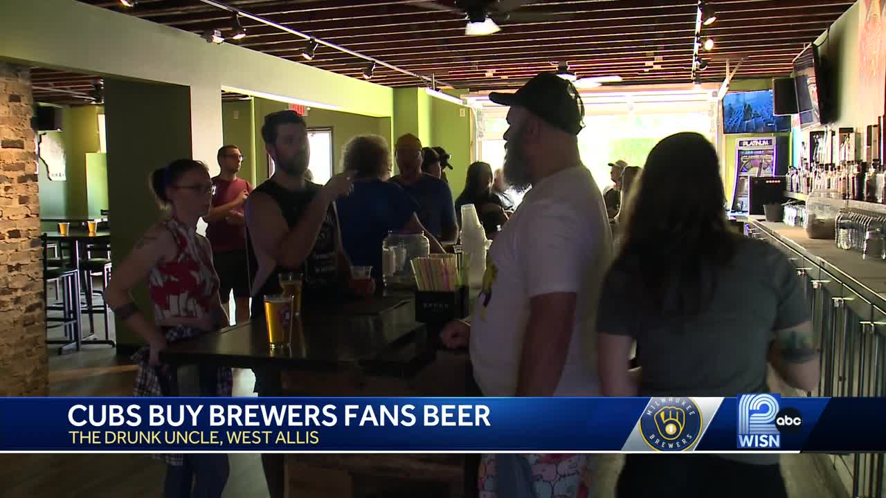 Chicago Cubs buy beer Sunday for West Allis bar