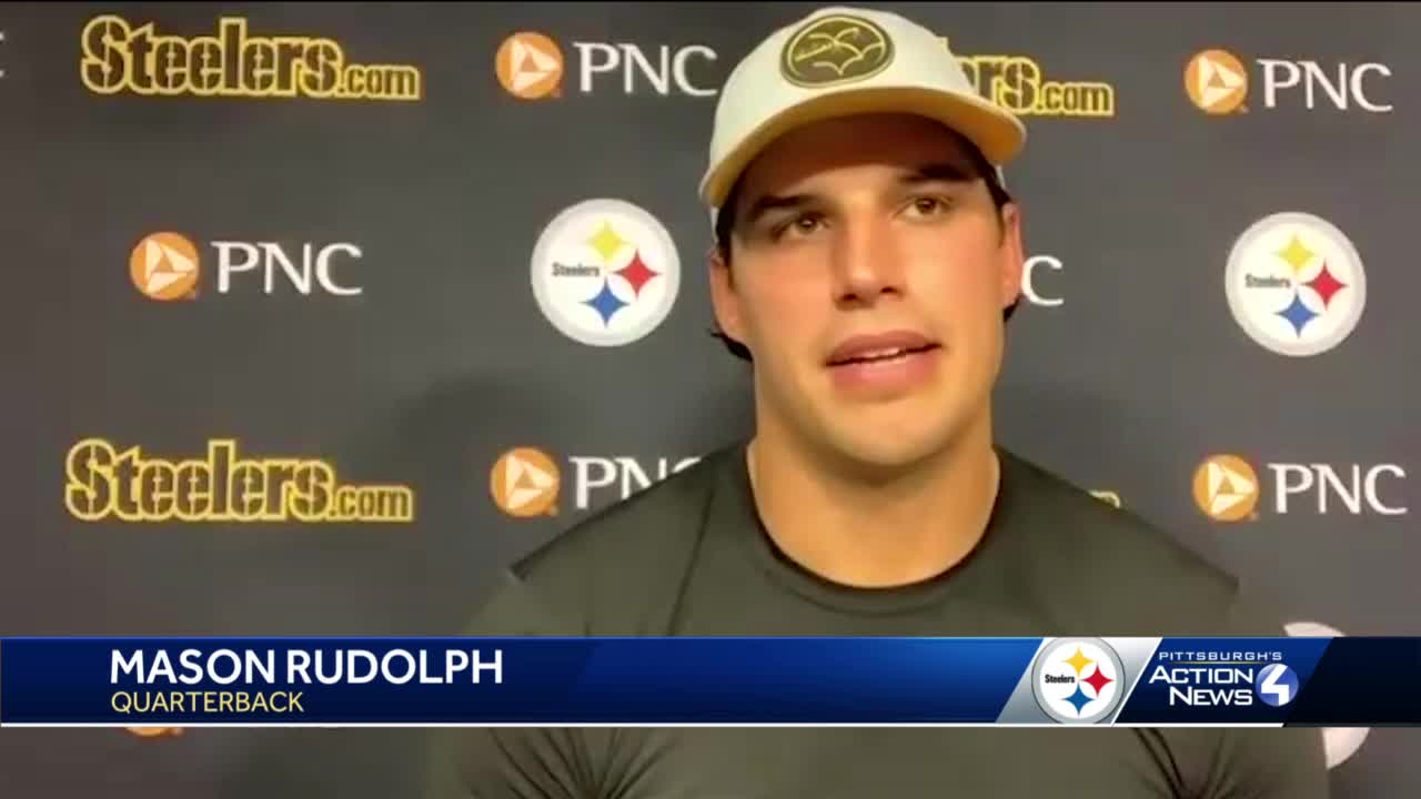 Steelers QB Rudolph shows poise in return to Cleveland