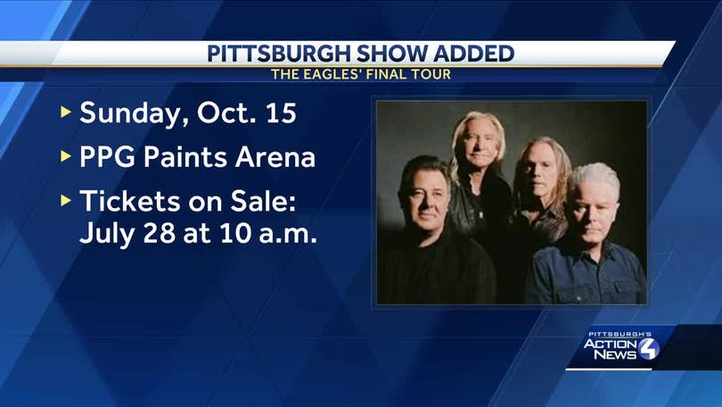 How to get tickets to Eagles farewell tour stop in Pittsburgh