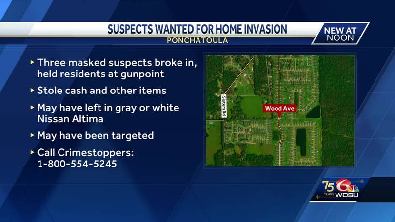 Louisiana sheriff searching for home invasion suspects