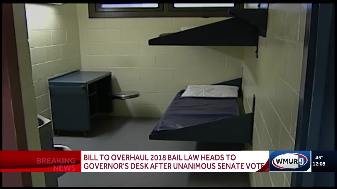 Bill to overhaul NH's bail law heads to governor's desk