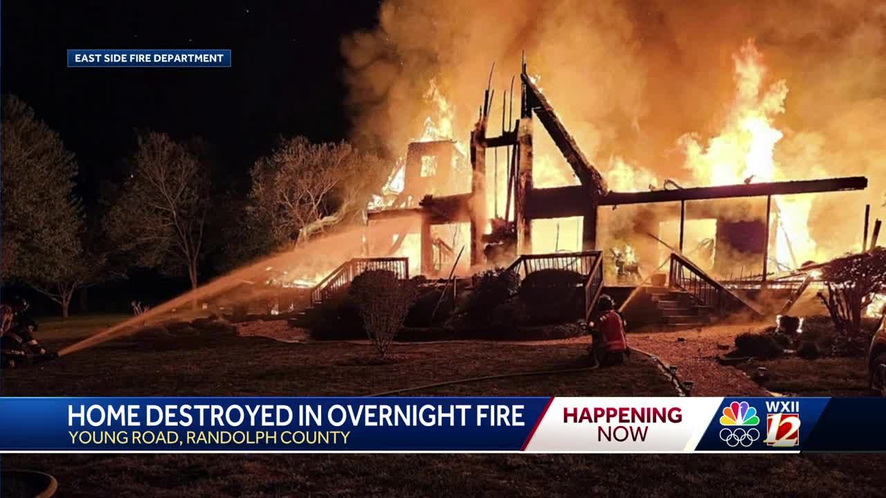 Randolph County family loses pets, home to fire
