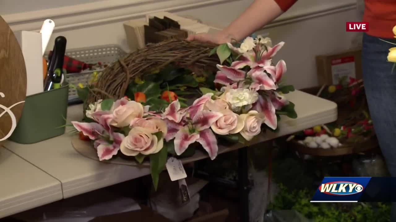 Louisville woman's wreath business backed up after TikTok goes viral