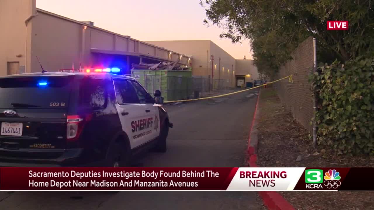 Deputies Investigate Body Found Near Carmichael Home Depot