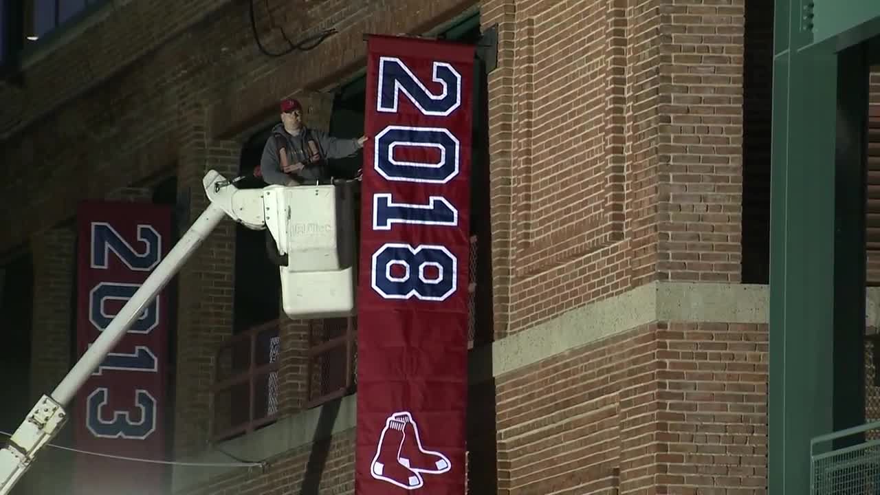 Red Sox 2018 championship banners added at JetBlue Park ahead of