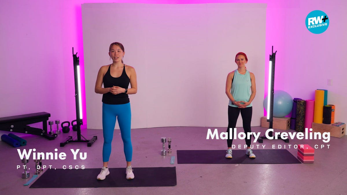 total body workout including chest press