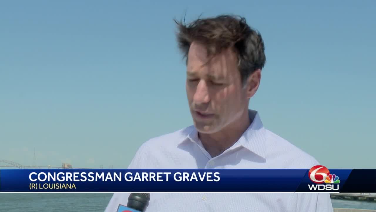 Congressman Graves talks about the New Orleans flood risk reduction system