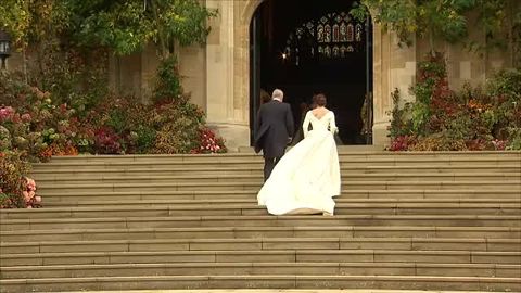 preview for Princess Eugenie's Arrival at Royal Wedding