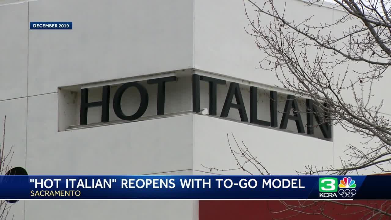 Sacramento’s Hot Italian restaurant reopens for pickup or delivery
