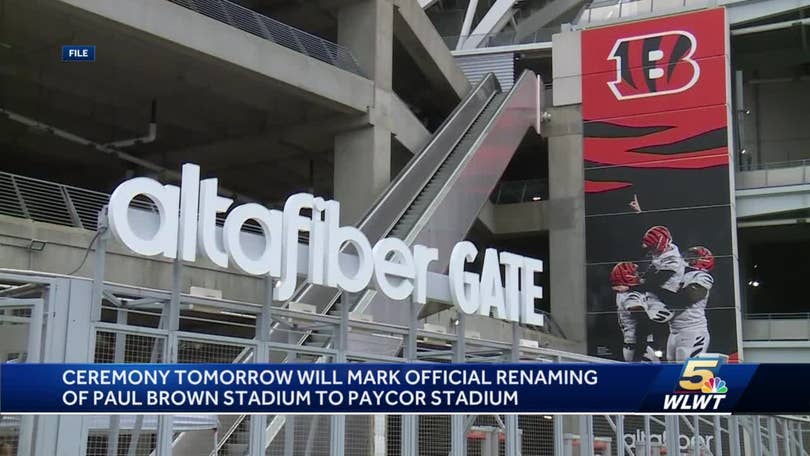 Cincinnati Bengals stadium's new name, Paycor Stadium, gets city