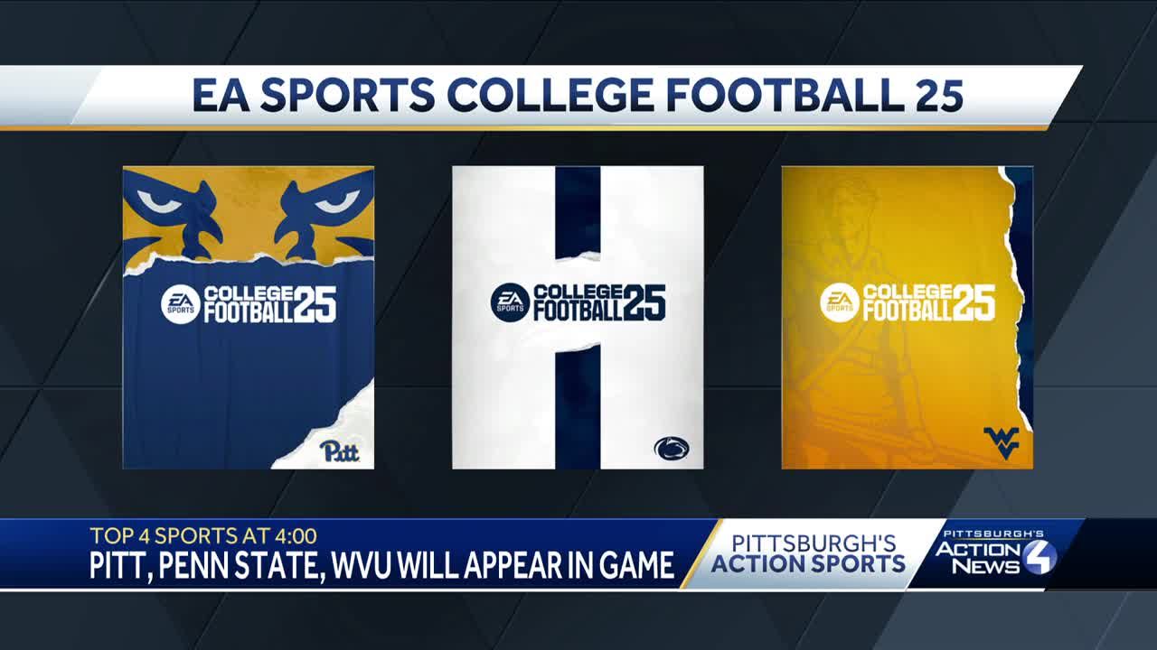 NCAA Football release, Pitt, Penn State, and WVU in