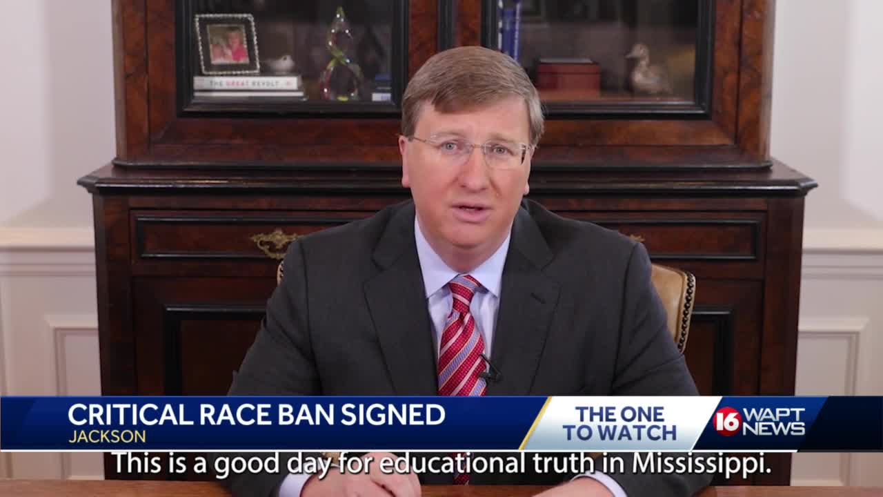 Governor Signs Critical Race Theory Bill