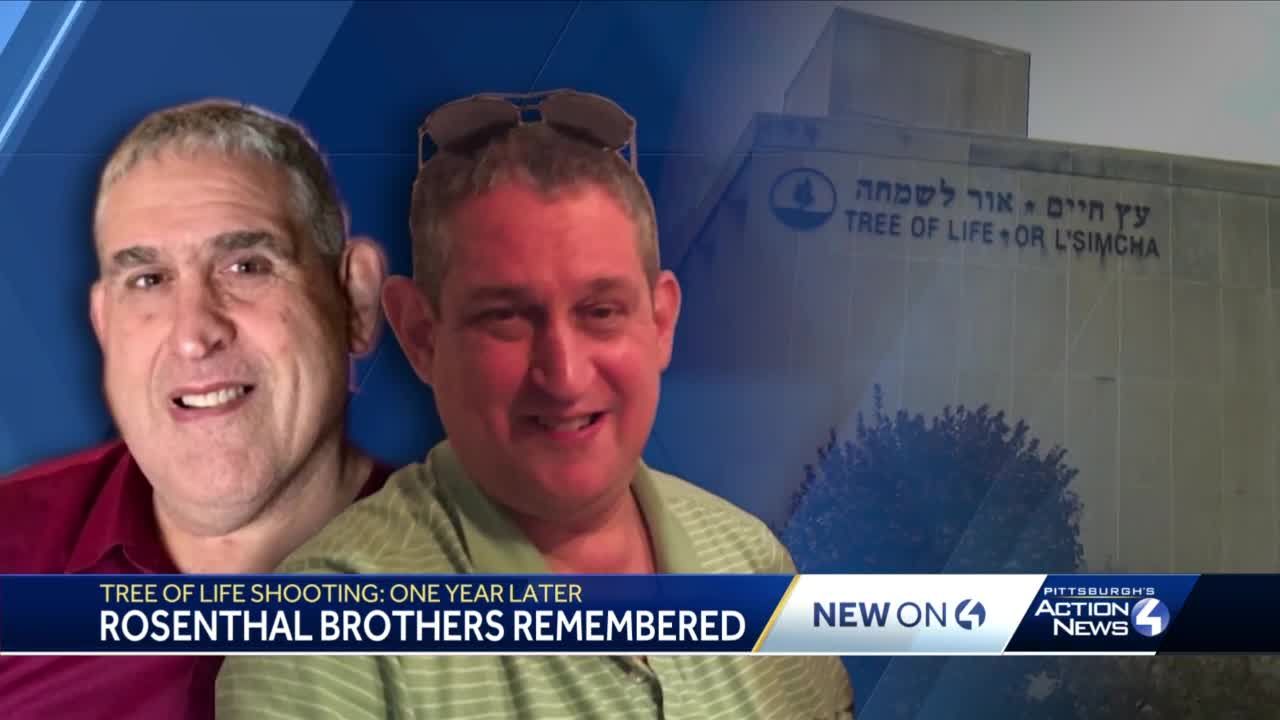 Rosenthal brothers remembered one year after Tree of Life shooting