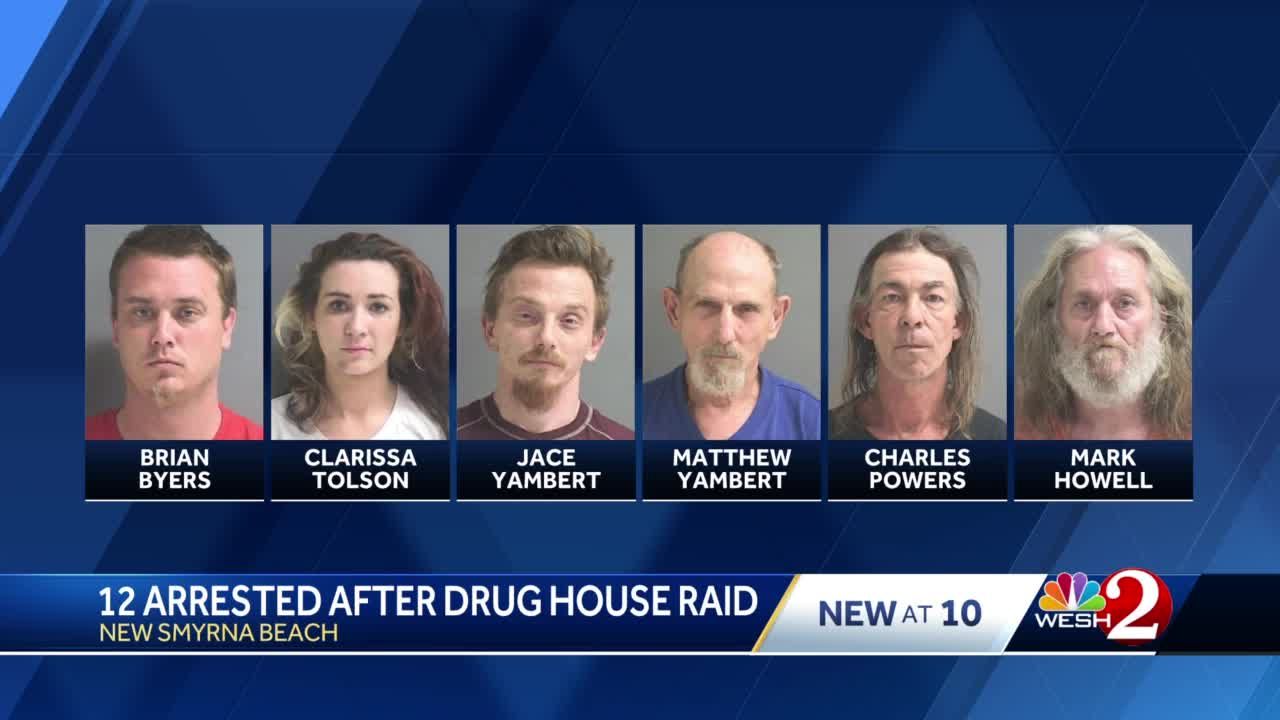 Volusia County drug activity investigation leads to 12 arrests