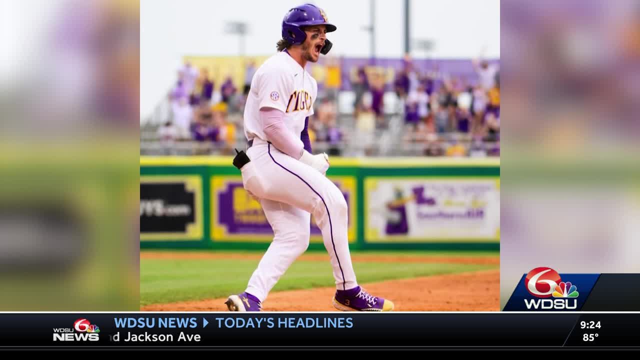 Nate Ackenhausen shines in his first start and LSU shuts out Tennessee 5-0  at College World Series – KXAN Austin