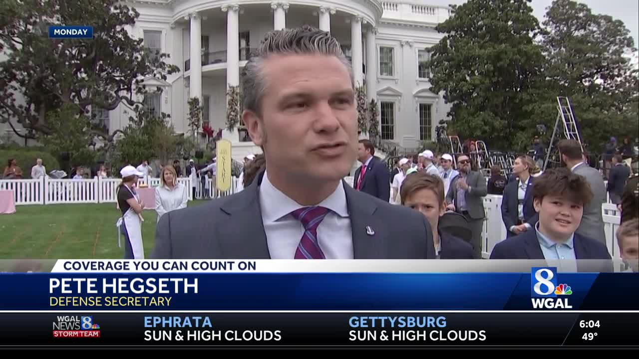 US Secretary of Defense Pete Hegseth to speak at US Army War College in Carlisle