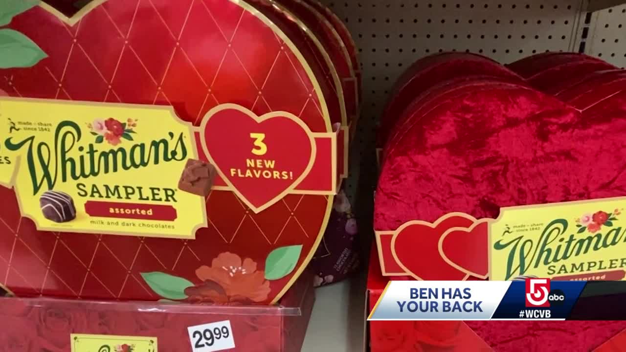 Heartbreaker: Some Valentine's Day boxes skimping on chocolate this year