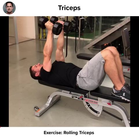 preview for Superhero Fit Workout Move of the Day: Rolling Triceps