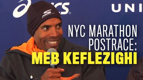 preview for 2014 NYC Marathon Post-race: Meb Keflezighi