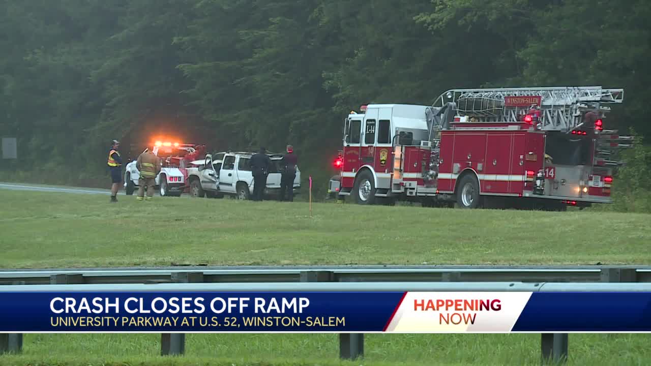 Crash reported along Highway 52