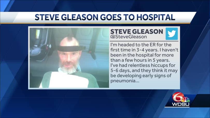 Saints legend Steve Gleason announces discharge from hospital