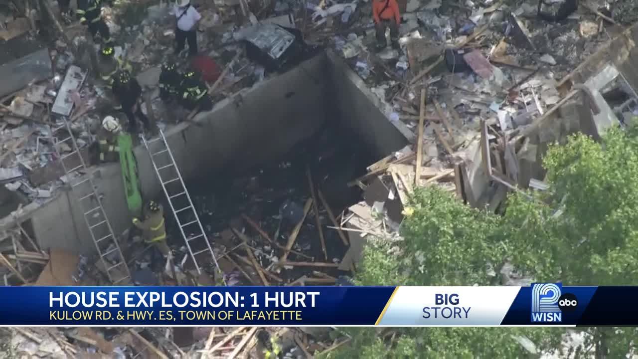 'You didn't know what to do': Neighbor feels house next door explode
