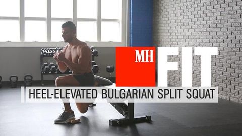 preview for Heel-Elevated Bulgarian Split Squat
