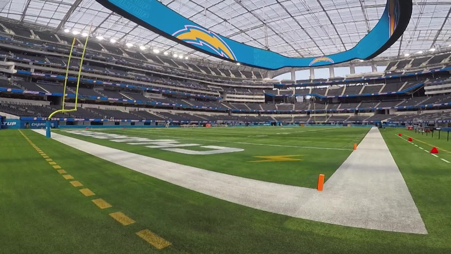 LA Chargers Reveal New Uniforms For First Season At SoFi Stadium