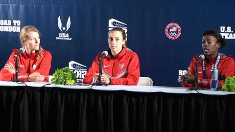 preview for 2012 Trials: Women's 800 m Press Conference