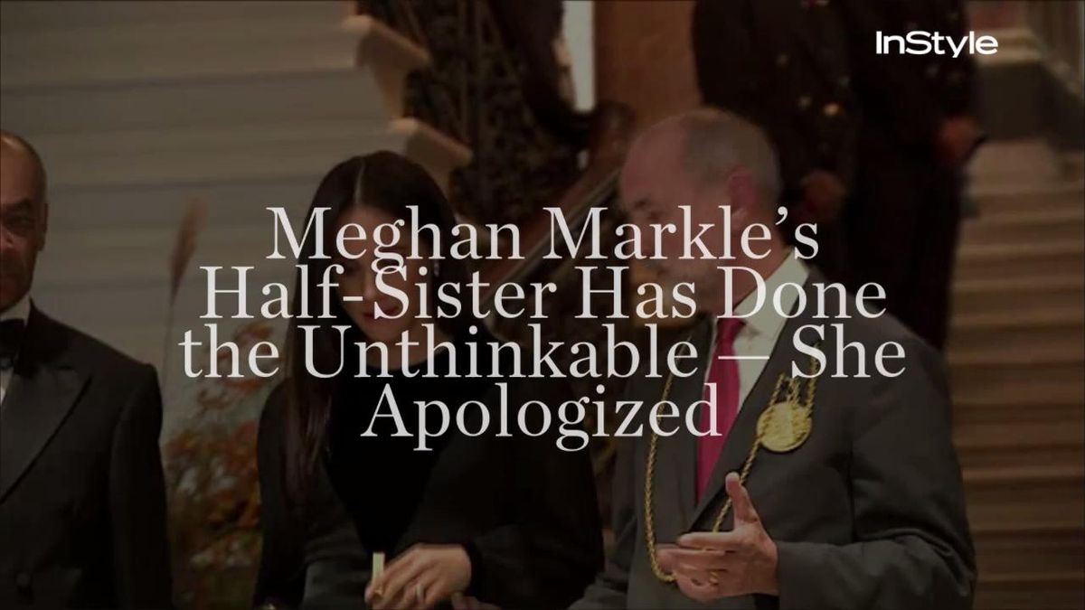 preview for Meghan Markle's Half-Sister Has Done the Unthinkable — She Apologized
