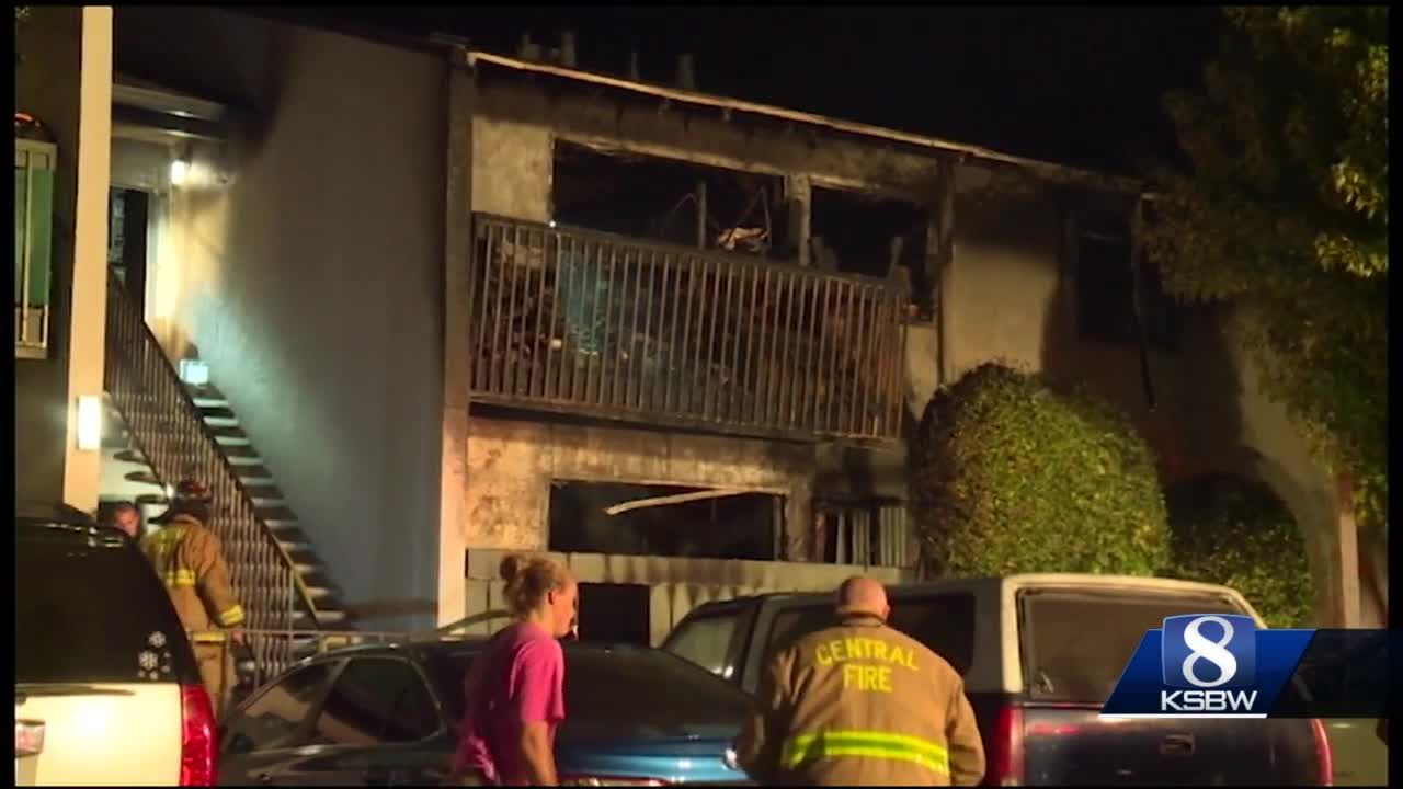 2 families displaced after apartment fire at Emerald Bay Apartments