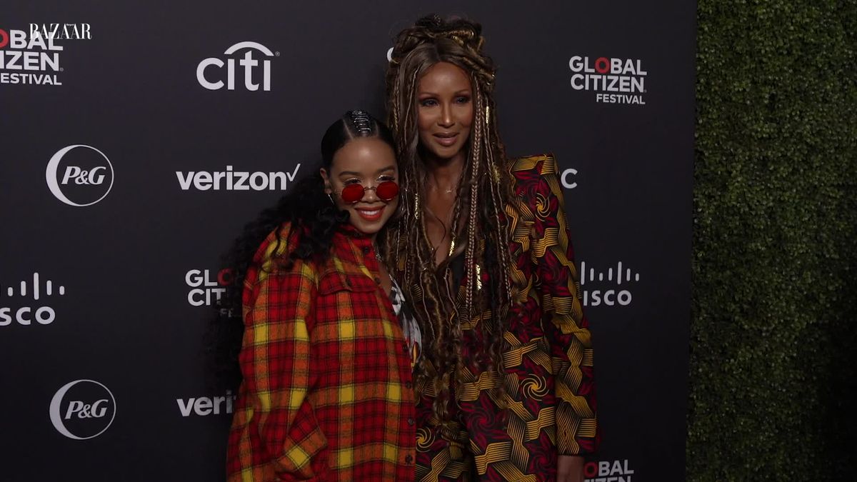 preview for Iman's best red carpet fashion