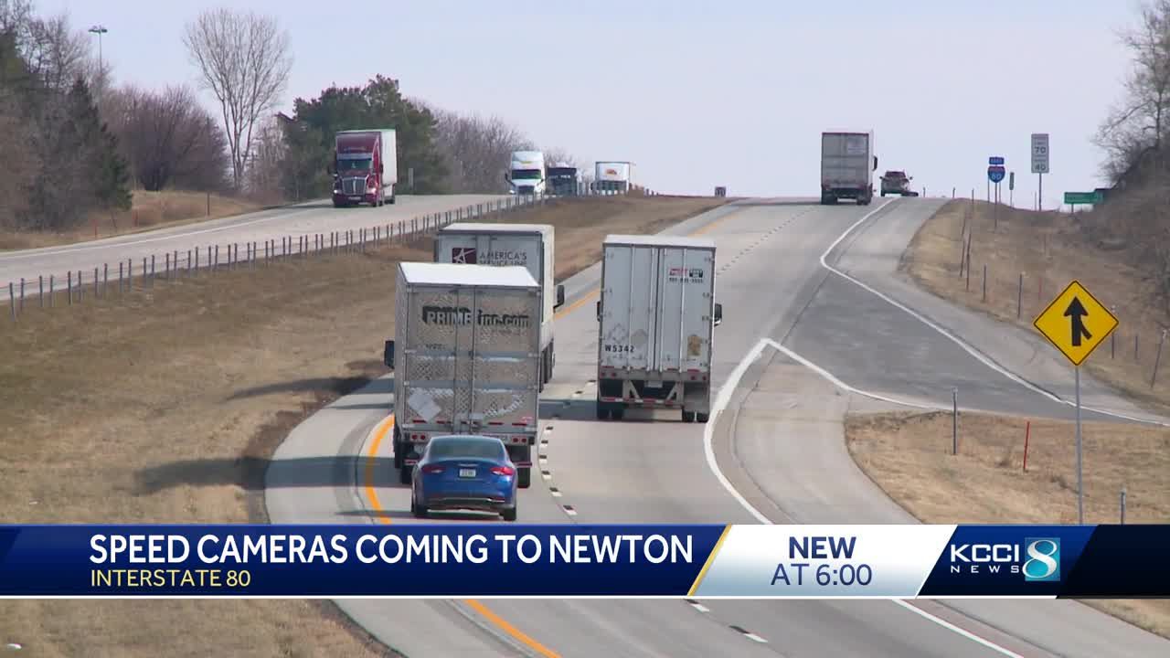 Central Iowa city plans to put up cameras to catch speeders on I80