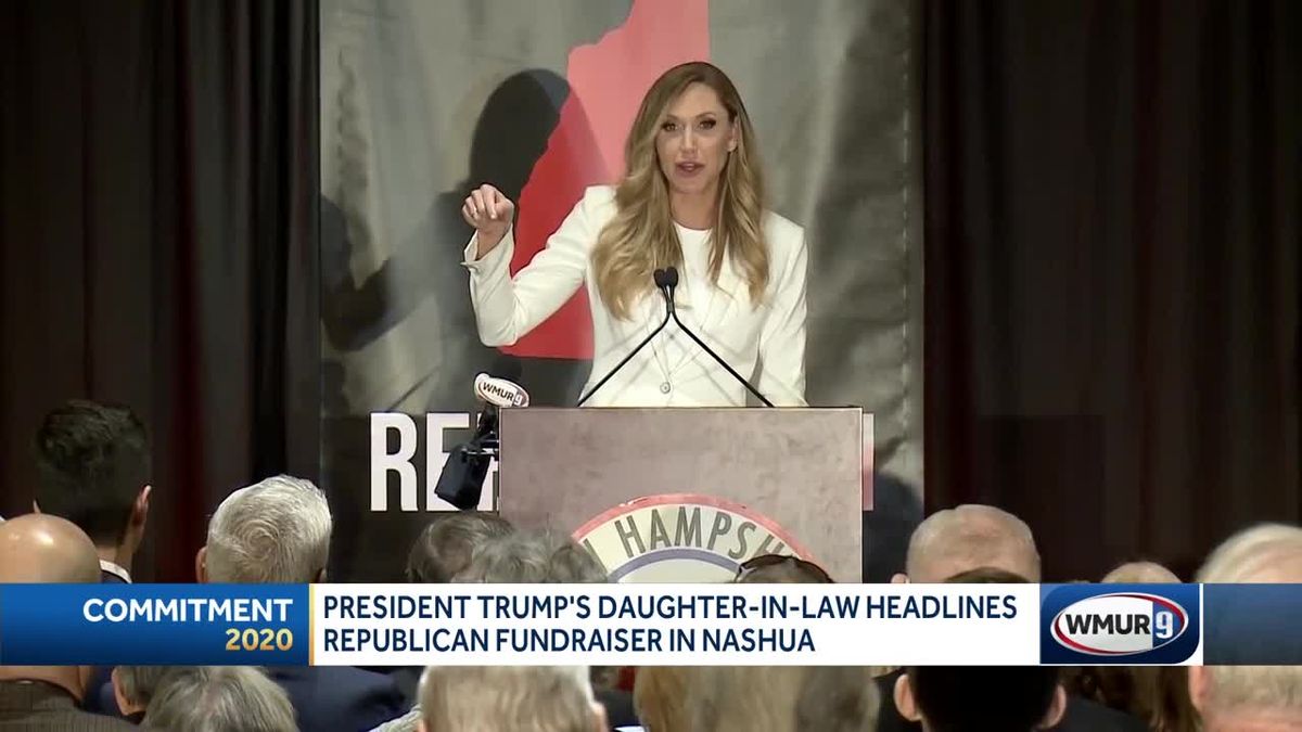 preview for President Trump's daughter-in-law headlines NHGOP fundraiser in Nashua