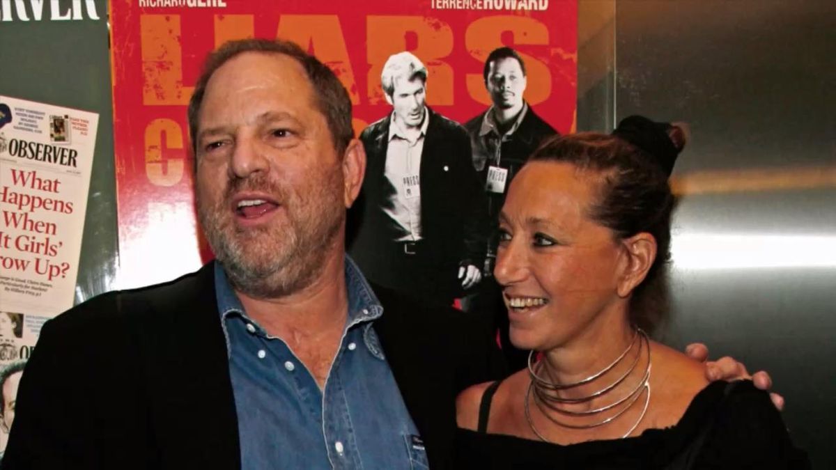 preview for Donna Karan Defends Harvey Weinstein, Suggests Women's Outfits May Be to Blame
