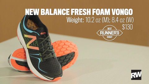 preview for Best Shoes in the World 2016: Best Debut: New Balance Fresh Foam Vongo