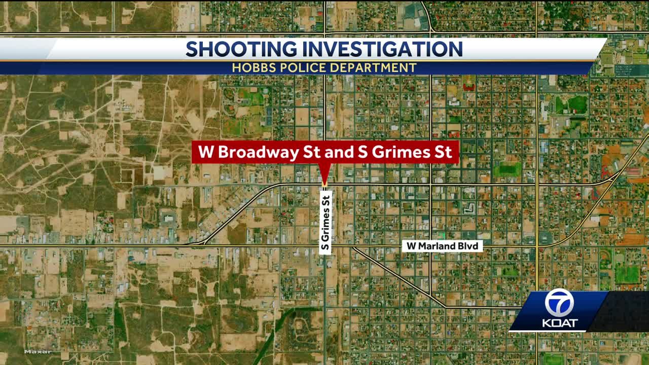 Police investigate shooting in Hobbs