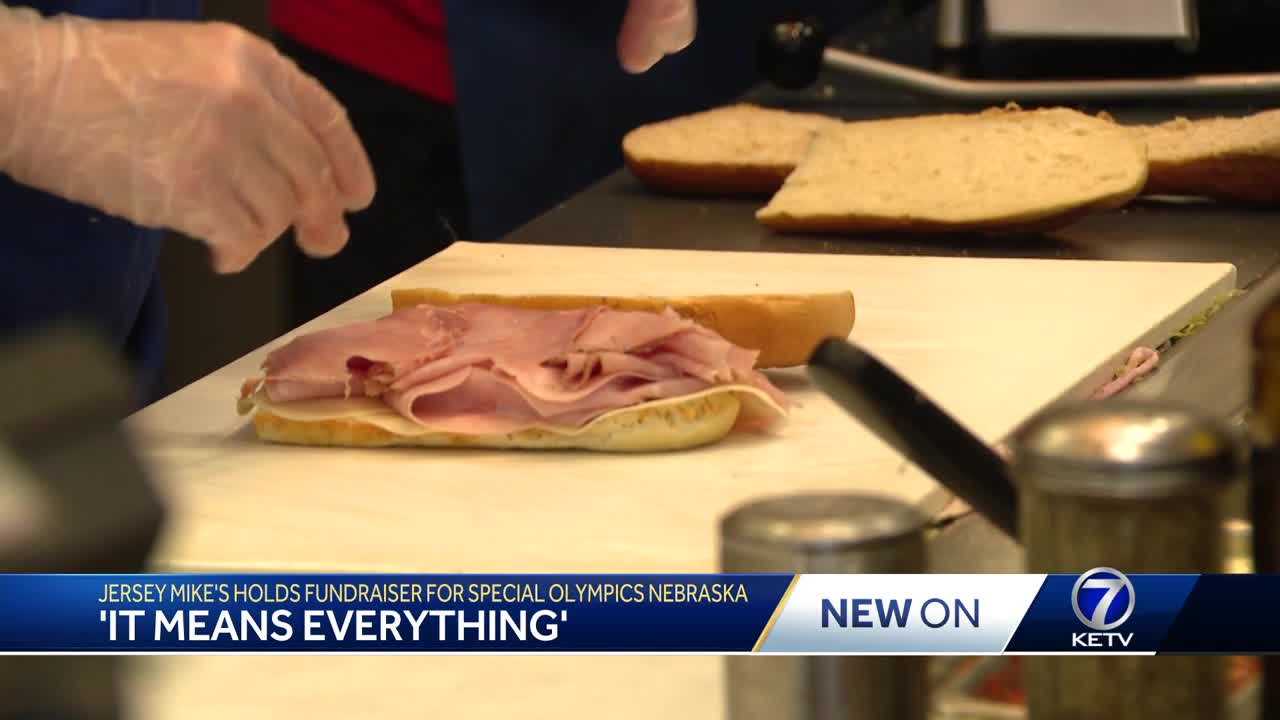 'It means everything': Jersey Mike's holds fundraiser for Special Olympics Nebraska