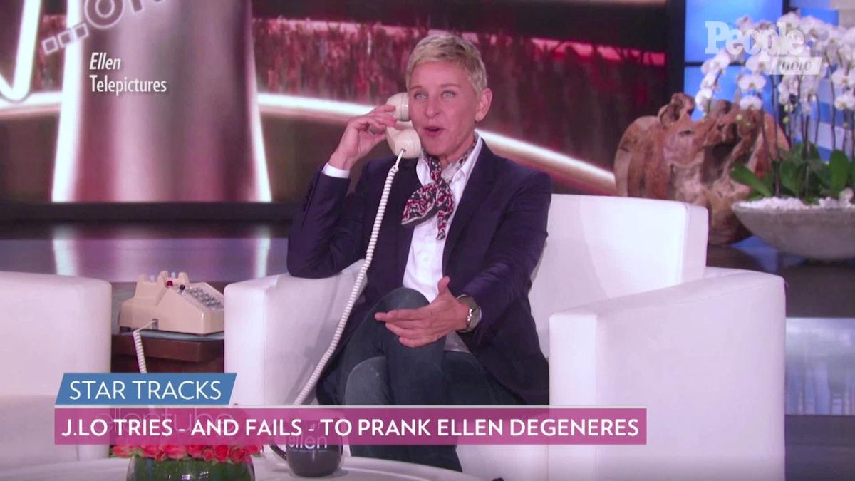preview for Jennifer Lopez Tries — and Fails — to Prank Ellen DeGeneres