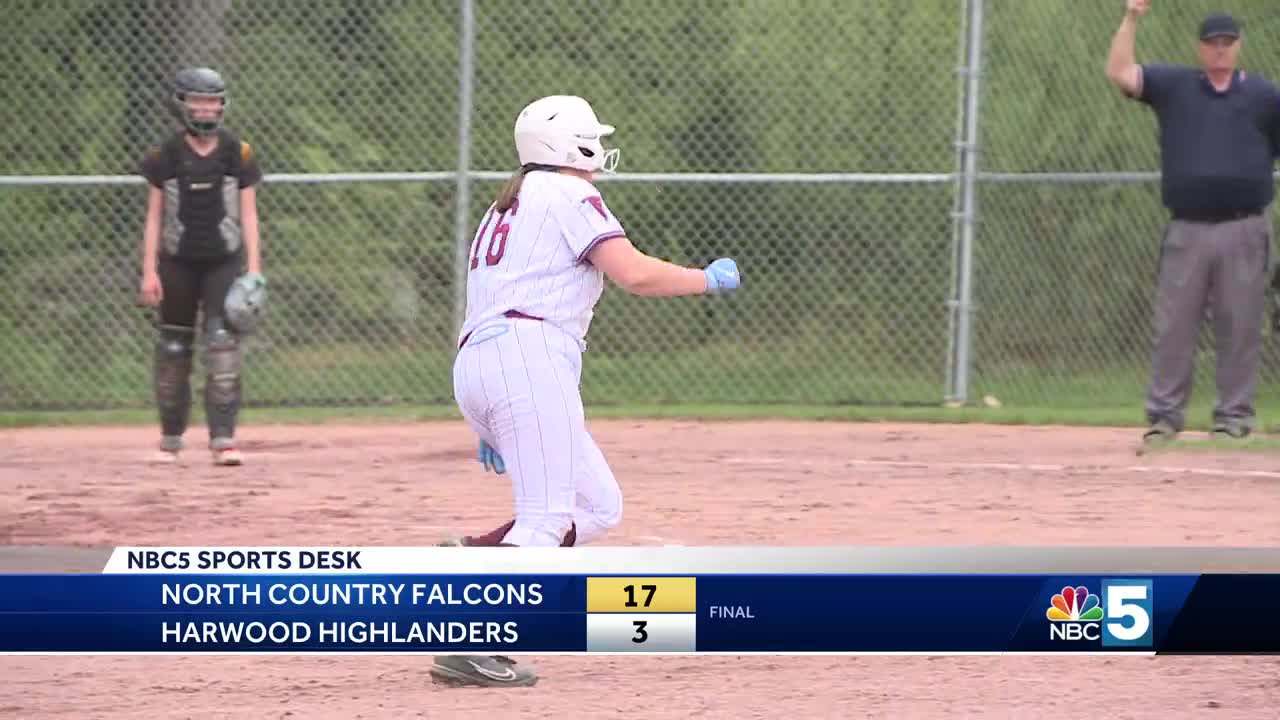 North Country baseball, softball combine for 37 runs vs. Harwood