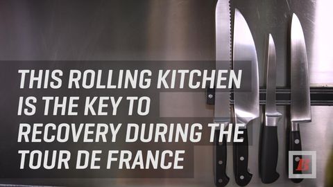 preview for This Rolling Kitchen is the Key to Recovery During the Tour de France