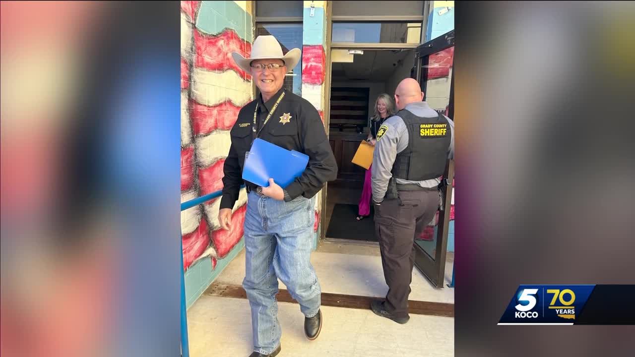 Grady County sheriff battles stage four cancer as community rallies in support