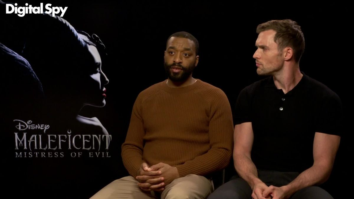 preview for Chiwetel Ejiofor and Ed Skrein interview for Maleficent: Mistress of Evil