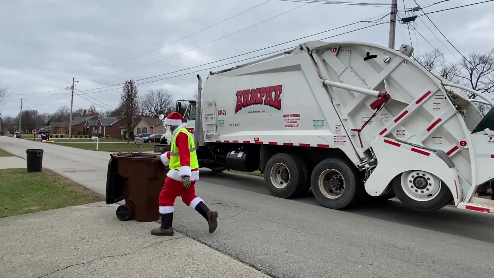 rumpke toy garbage truck