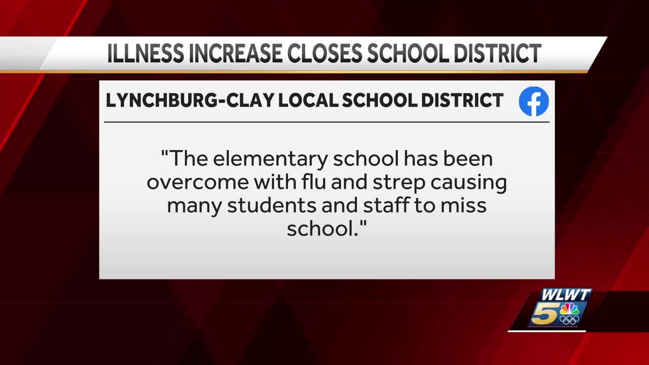 Lynchburg Clay Local School District closed for rest of week due