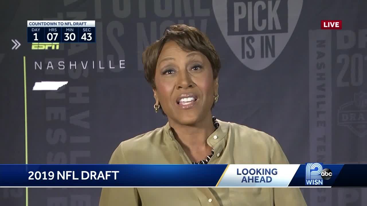 ABC's Robin Roberts talks NFL draft hype