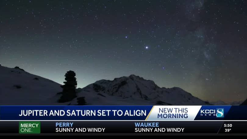 Jupiter Saturn Align Monday For Rare Christmas Star