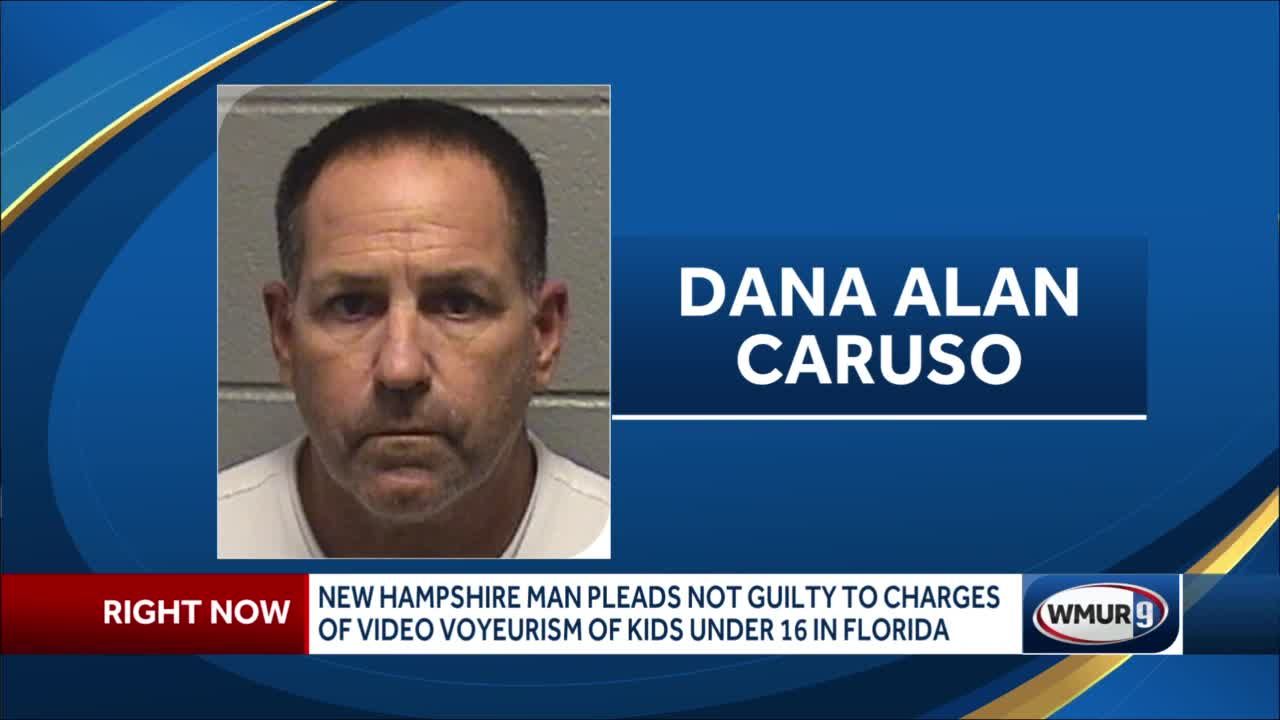 NH man pleads not guilty to charges of alleged video voyeurism of