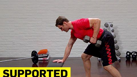 preview for Supported Single-Arm Dumbbell Row