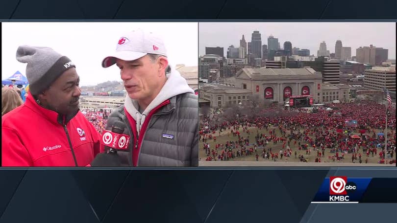 The best Chiefs Super Bowl parade moments from 2023 celebration